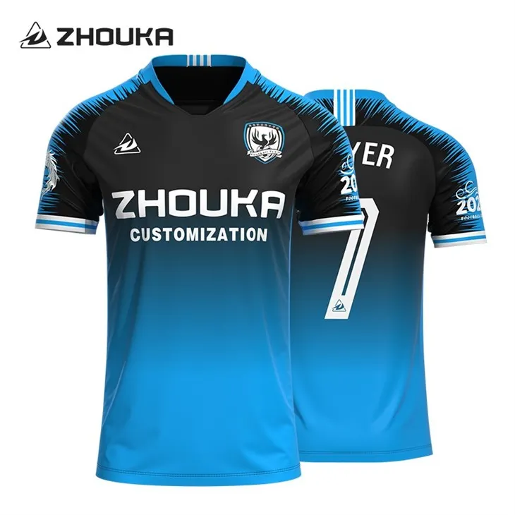 Wholesale Quick Dry Breathable Soccer Jersey Shirt